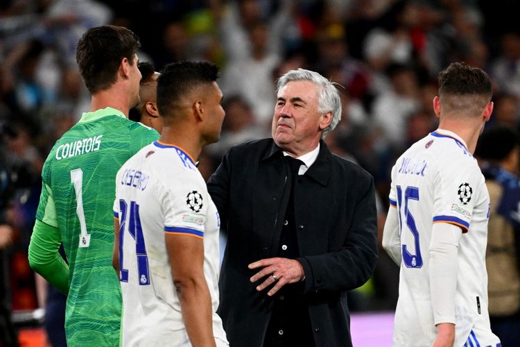 Real Madrid Juara Liga Champions, Ancelotti Catat Rekor Sebagai Pelatih dengan Trofi Terbanyak